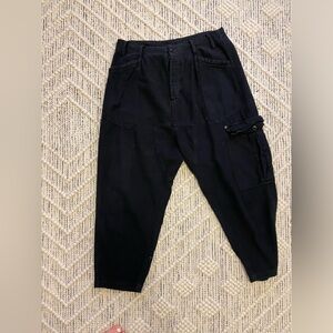 Free people, size Small, Black Harem pant